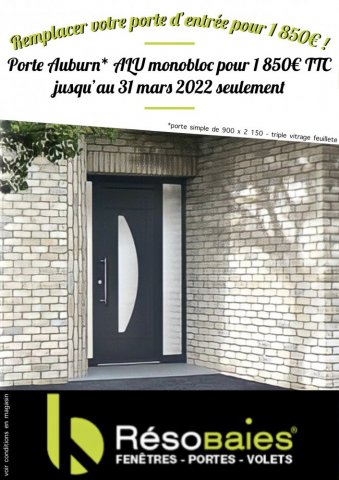 offre exclusive - Remplacer votre Porte d'entrée - Perpignan