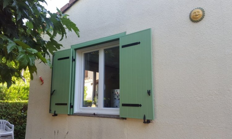 Remplacement de fenêtres et de porte fenêtres en PVC et des volets battants en aluminium à Rivesaltes