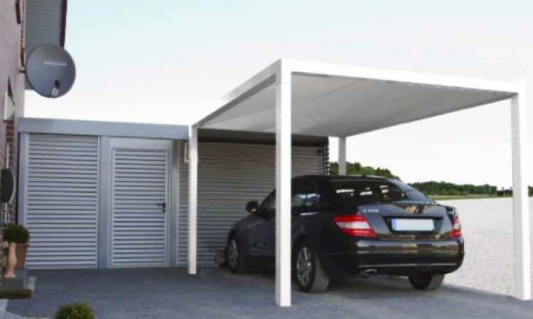 Carport autoportée simple - ALU - Perpignan - Protection de votre véhicule